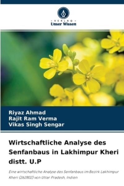 Cover for Riyaz Ahmad · Wirtschaftliche Analyse des Senfanbaus in Lakhimpur Kheri distt. U.P (Taschenbuch) (2021)