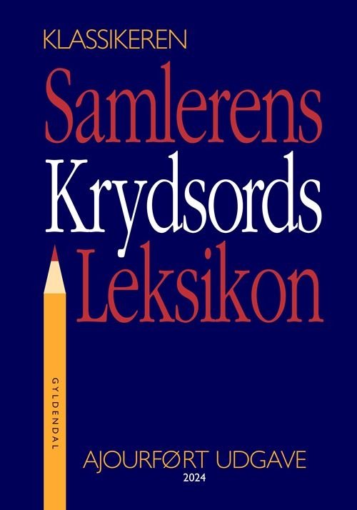 Cover for Jan Pedersen-Halle · Samlerens Krydsords Leksikon (Bound Book) [8.º edición] (2024)