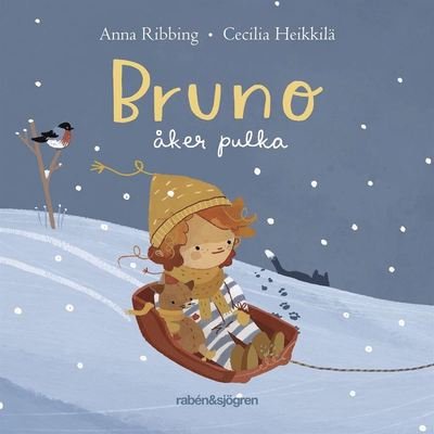 Cover for Cecilia Heikkilä · Bruno: Bruno åker pulka (Kartonbuch) (2018)