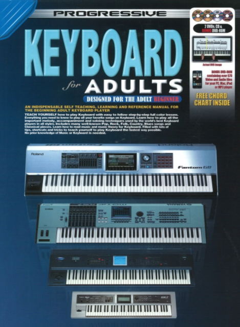 Cover for Peter Gelling · Progressive Keyboard for Adults: With Poster (N/A) (2010)