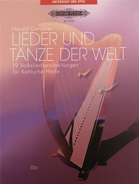 Cover for Genzmer · Lieder u.Tä.Welt,Harfe.EP11215 (Book)