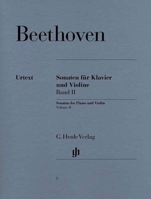 Sonaten Klav.+Violine.2.HN8 - Beethoven - Bøger - SCHOTT & CO - 9790201800080 - 6. april 2018