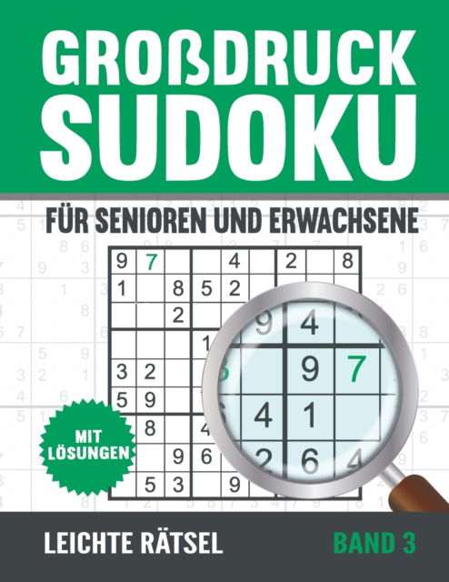 Cover for Visufactum Ratsel · Grossdruck Sudoku Fur Senioren: Leichte Sudoku Ratsel in Grosser Schrift mit Loesungen - Vol 3 (Paperback Book) (2022)