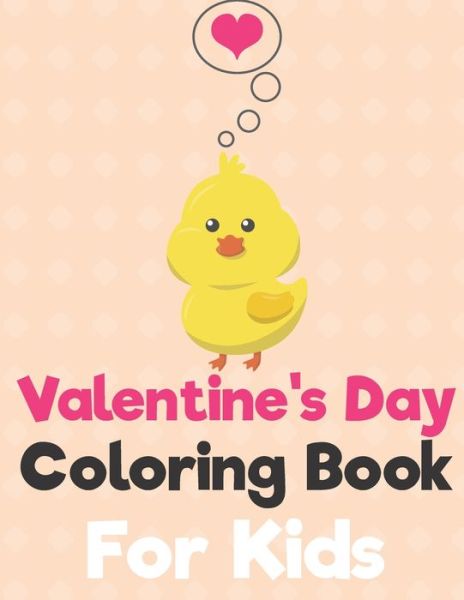 Cover for Penart Publishing · BIRDS Valentine's Day Coloring Book for Kids (Paperback Book) (2020)