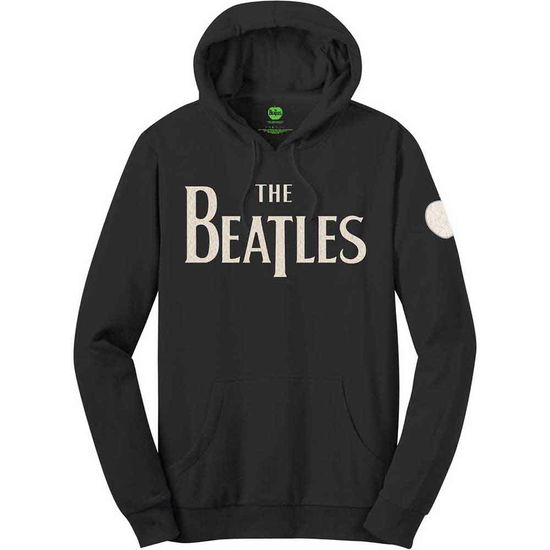 Cover for The Beatles · The Beatles Unisex Pullover Hoodie: Drop T Logo &amp; Apple Applique (Applique) (Hoodie)