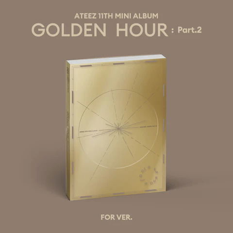 ATEEZ · Golden Hour pt.2 (CD/Merch) [Photobook + Pre-order Photocard edition] [FOR Version] (2024)