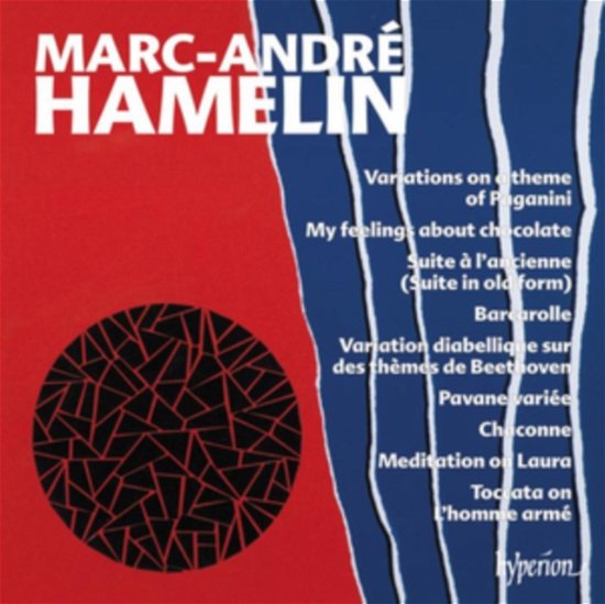 Cover for Marc-Andre Hamelin · Variations On A Theme Of Paganini - My Feeling About Chocolate (CD) (2024)