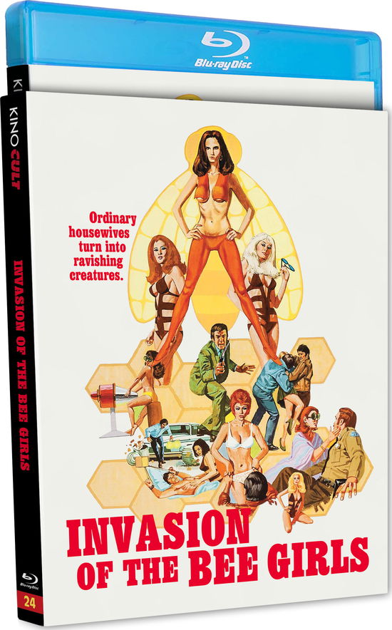 Cover for Invasion of the Bee Girls (Blu-ray) (2025)