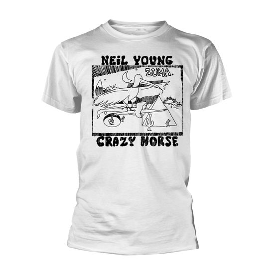 Cover for Neil Young · Zuma (Organic Ts) (T-shirt) [size XXL] [White edition] (2020)