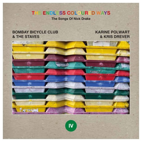 Cover for Bombay Bicycle Club &amp; the Staves / Karine Polwart &amp; Kris Drever · The Endless Coloured Ways: the Songs of Nick Drake (7&quot;) (2023)