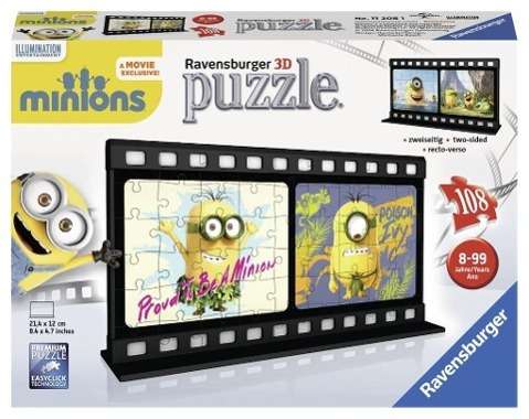 Cover for Ravensburger · RAVENSBURGER FILM STRIP MINIONS TROPICAL ISLAND (108pcs.) (11208) (MERCH)