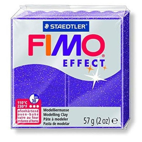 FIMO Mod.masse Fimo effect lila glitter - Speelgoed | Creatief / Artwork / Di - Merchandise - Staedtler - 4006608818081 - 1. Mai 2024