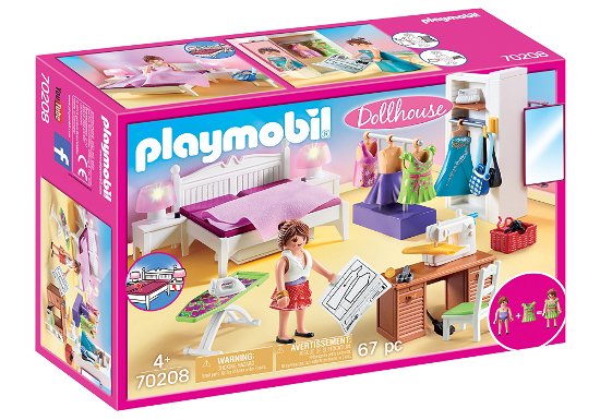 Cover for Playmobil · Playmobil 70208 Dollhouse Slaapkamer (Leksaker)