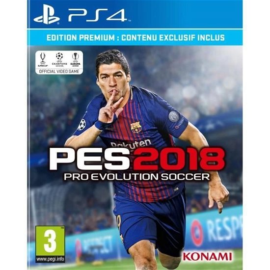 Cover for Ps4 · Pro Evolution Soccer 2018 Premium Edition (MERCH) (2019)