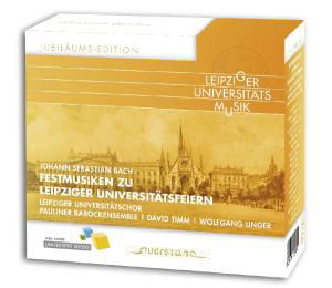 Festmusiken Zu Leipziger Universitatsfeiern - Bach, J.s. / Pauliner Barockensemble - Musikk - DAN - 4025796008081 - 5. november 2009