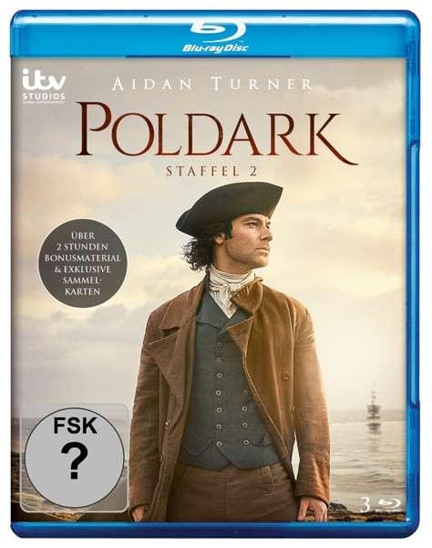 Cover for Poldark · Poldark-staffel 2 (Blu-Ray) (2017)