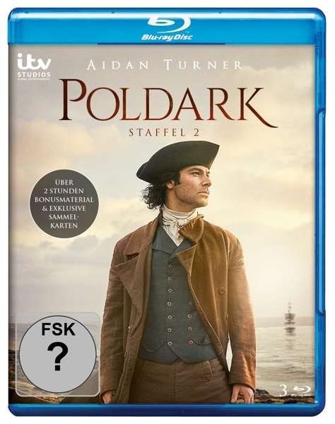 Poldark-staffel 2 - Poldark - Film - EDEL RECORDS - 4029759122081 - September 1, 2017