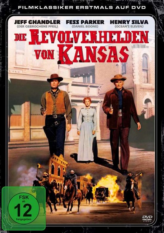 Cover for Jeff Chandler · Die Revolverhelden Von Kansas (DVD) (2018)