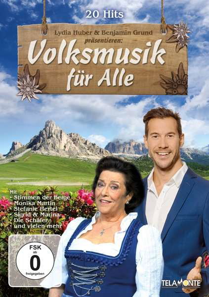 Lydia Huber Und Benjamin Grund Präsentieren: Volksmusik Für Alle - Various Artists - Movies - TELAMO - 4053804401081 - March 17, 2017