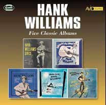 Cover for Hank Williams · Five Classic Albums Hank Williams Sings / Moanin`the Blues / Memorial Al (CD) [Japan Import edition] (2017)