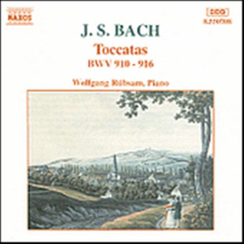 BACH J.S.:Toccatas BWV 910-916 - Wolfgang Rübsam - Musiikki - Naxos - 4891030507081 - perjantai 3. joulukuuta 1993