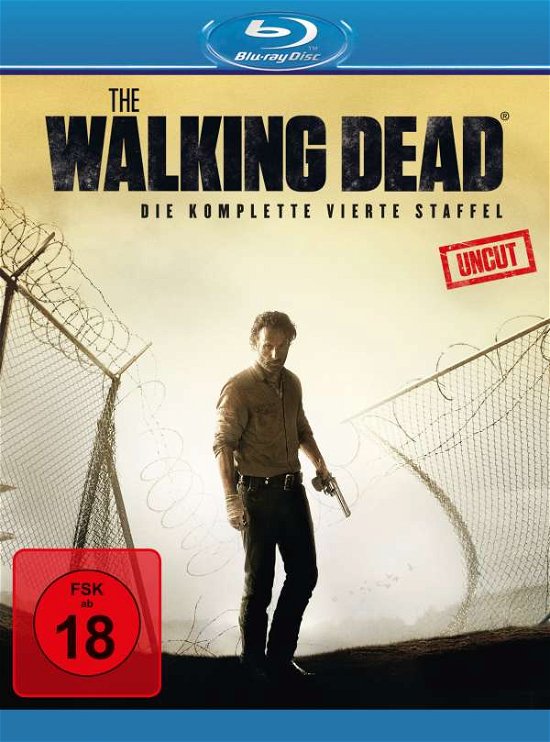 Cover for David Morrissey Andrew Lincoln · The Walking Dead-staffel 4 (Blu-ray) (2019)