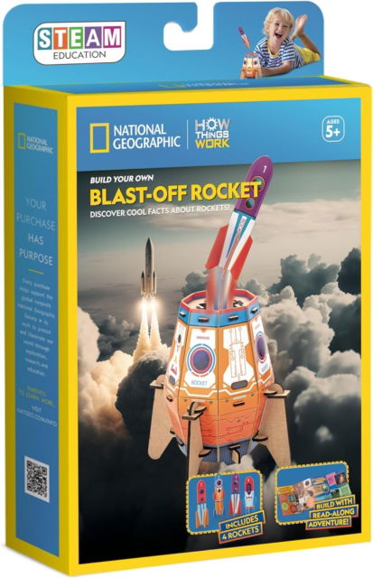 Cover for Blast Off Rocket - How Things Work (GAME) (2025)