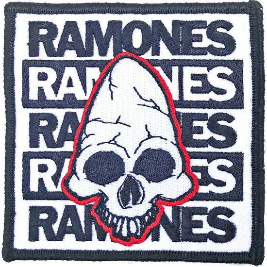 Ramones Woven Patch: Pinhead (Standard) - Ramones - Produtos -  - 5056368642081 - 