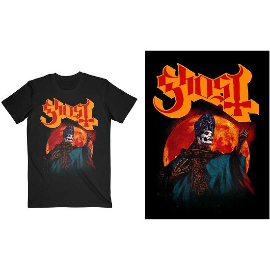 Cover for Ghost · Ghost Unisex T-Shirt: Hunter's Moon (T-shirt) [size S] [Black - Unisex edition]