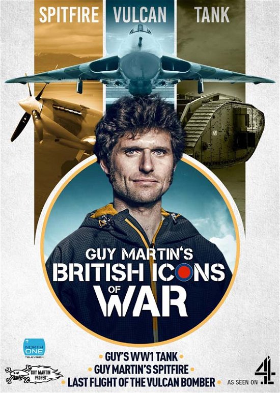 Cover for Guy Martins British Icons War Box (DVD) (2018)