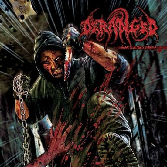 Cover for Deranged · Deeds of Ruthless Violence (Limited Slipcase Edition + Stickers) (CD) [Lim.special edition] (2020)