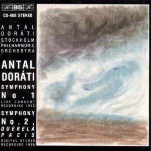 Cover for Dorati / Stockholm Po · Symphonies 1 &amp; 2 &quot;Querela Pacis&quot; (CD) (1994)