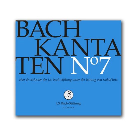 Cover for J.S. Bach-Stiftung / Lutz,Rudolf · Bach Kantaten No°7 (CD) (2014)