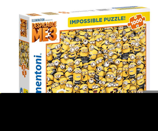 Minions, Impossible Puzzle.39408-1 - Clementoni - Książki -  - 8005125394081 - 