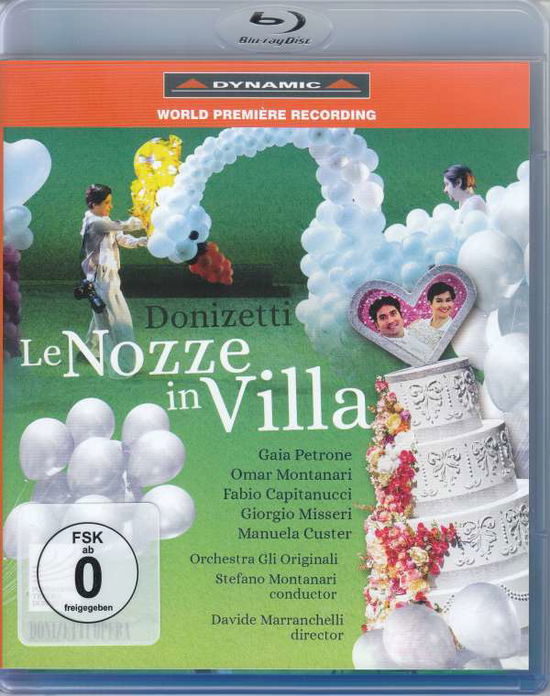 Cover for G. Donizetti · Le Nozze in Villa (Blu-Ray) (2021)