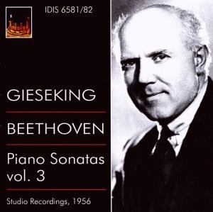 Cover for Gieseking Walter · Piano Sonatas Volume 3 Idis Klassisk (CD) (2009)