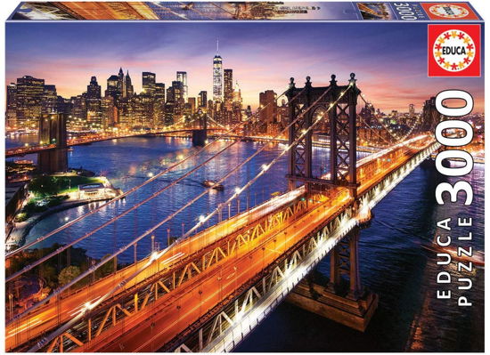 Cover for Educa · 18508 - Puzzle Manhattan Bei Daemmerung Puzzle - 3000 Teile (N/A) (2020)