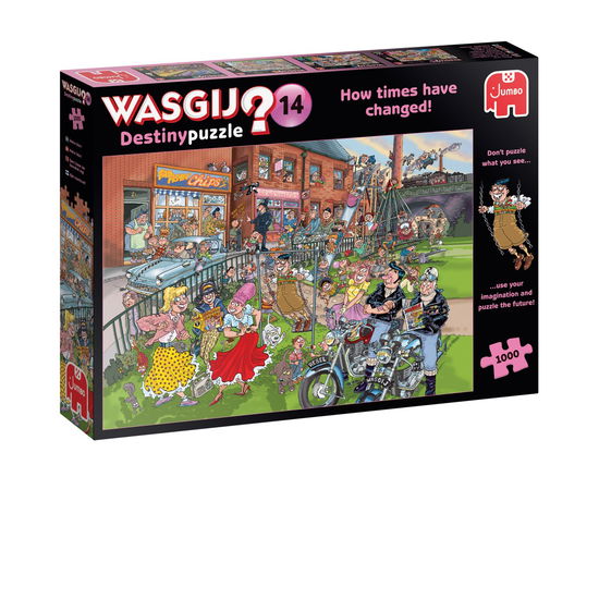 Cover for Wasgij · Destiny 14â - How Times Have Changed! (1000 Pieces) (1119801822) (Leksaker)