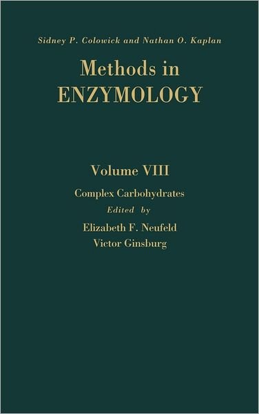 Cover for Neufeld · Complex Carbohydrates - Methods in Enzymology (Hardcover Book) (1966)