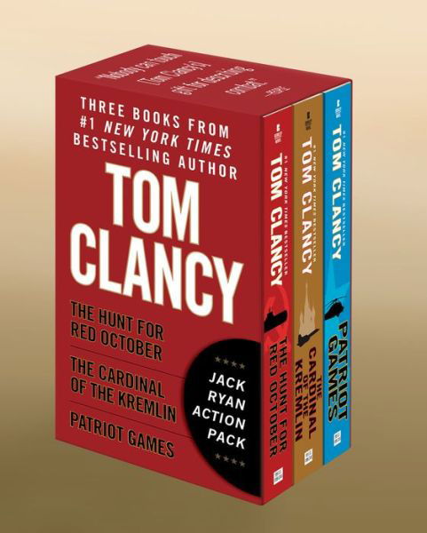 Cover for Tom Clancy · Tom Clancy's Jack Ryan Action Pack: the Hunt for Red October / the Cardinal of the Kremlin / Patriot Games (Boksett) (2013)
