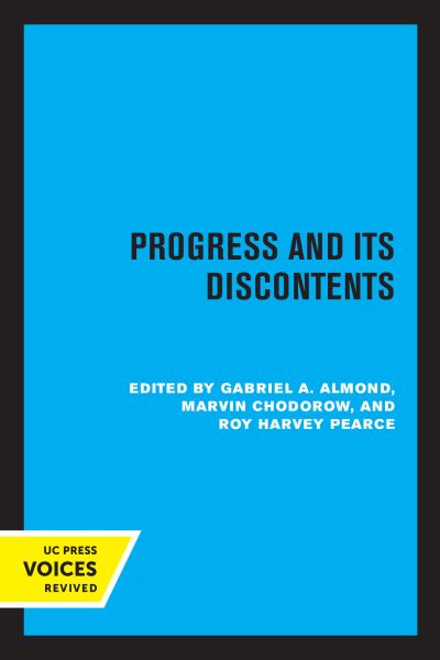 Cover for Gabriel A. Almond · Progress and Its Discontents (Paperback Book) (2022)