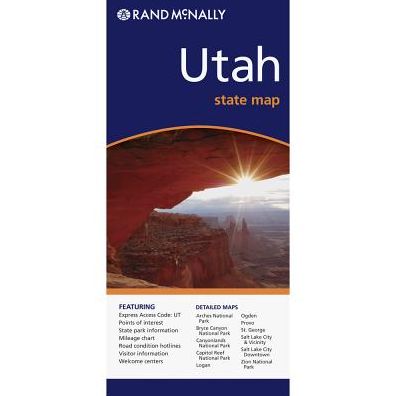 Rand McNally: Utah State Map - Rand McNally - Books - Rand McNally - 9780528882081 - December 31, 2011