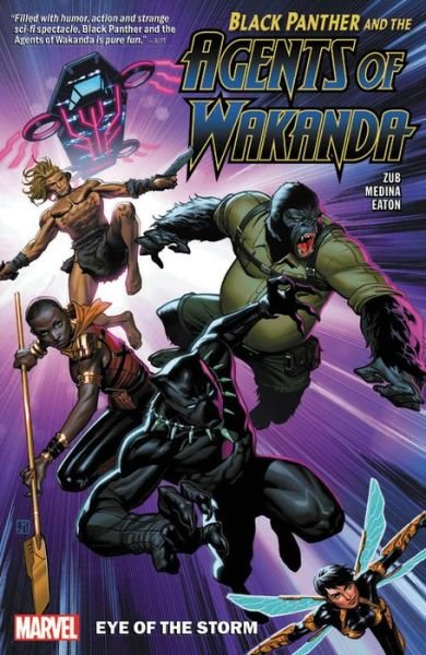 Cover for Jim Zub · Black Panther And The Agents Of Wakanda Vol. 1: Eye Of The Storm (Pocketbok) (2020)