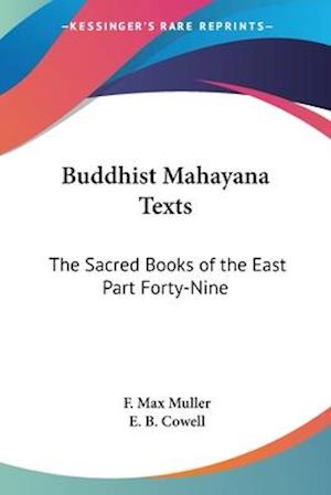 Cover for Buddhist Mahayana Texts (Paperback Book) (2005)