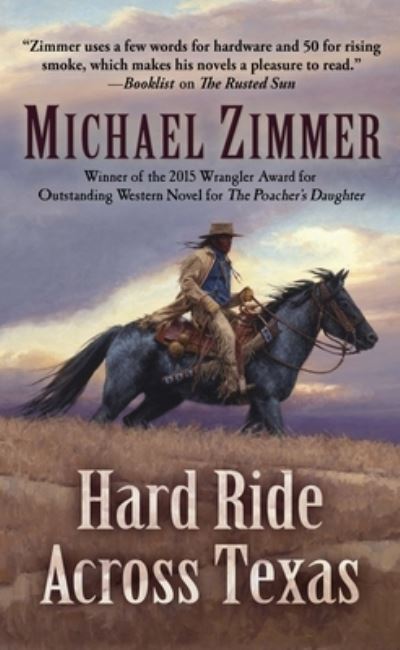 Cover for Michael Zimmer · Hard Ride Across Texas (Book) (2019)