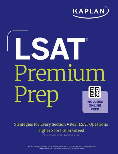 Cover for Kaplan Test Prep · LSAT Premium Prep - Kaplan Test Prep (Taschenbuch) (2025)