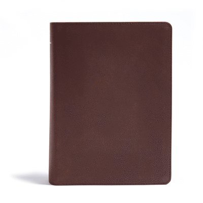 Cover for C. S. B. Bibles CSB Bibles by Holman · CSB He Reads Truth Bible, Brown Genuine Leather (Book) (2019)