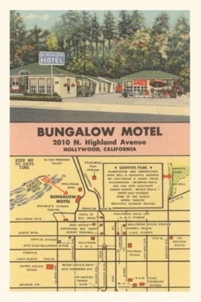 Cover for Found Image Press · Vintage Journal Bungalow Motel, Hollywood (Book) (2022)