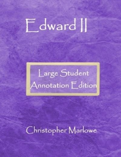 Cover for Christopher Marlowe · Edward II (Paperback Book) (2019)