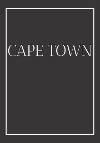 Cover for Contemporary Interior Design · Cape Town (Paperback Book) (2019)